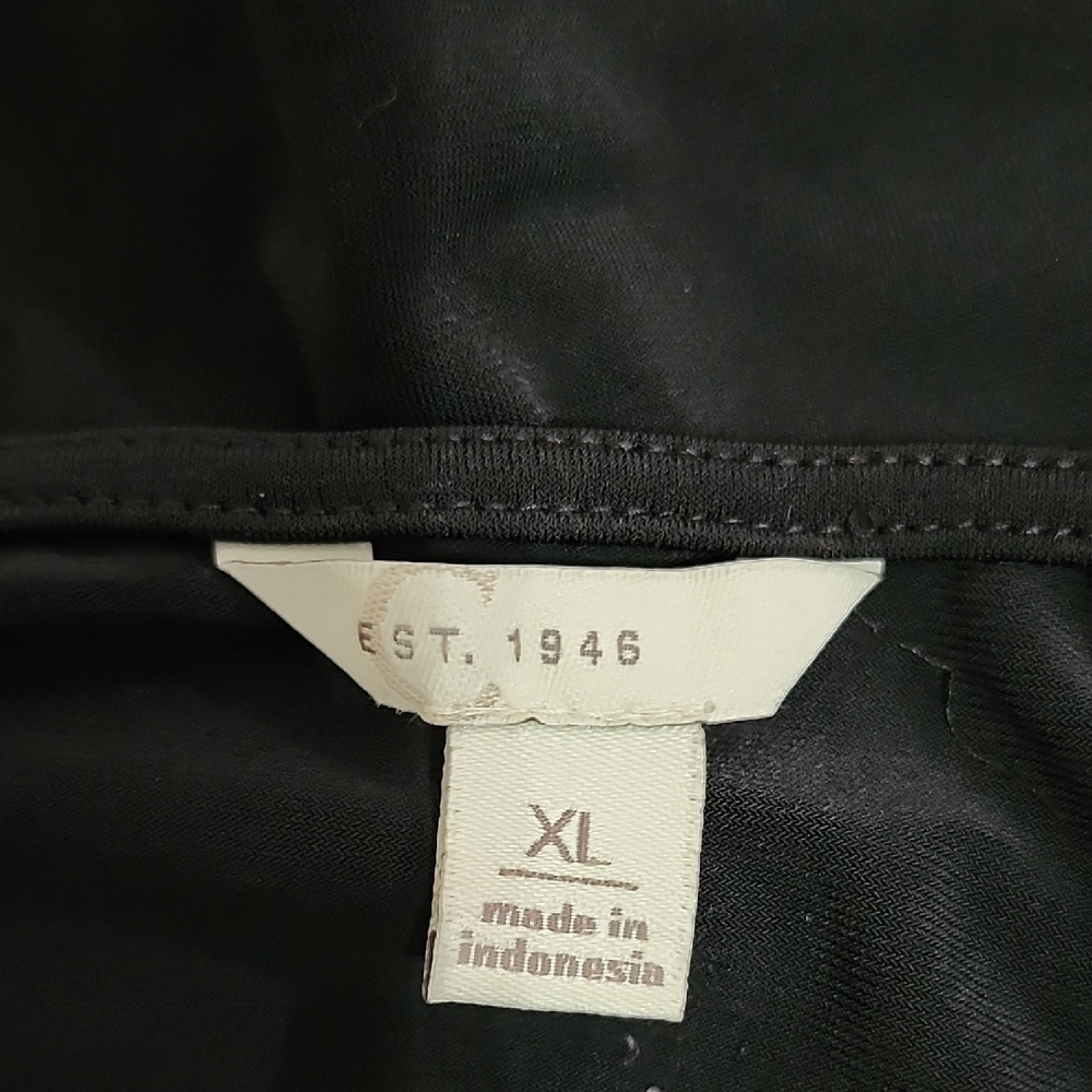 Cato Black Asymmetrical Short Sleeve Blouse - Picture 6 of 6
